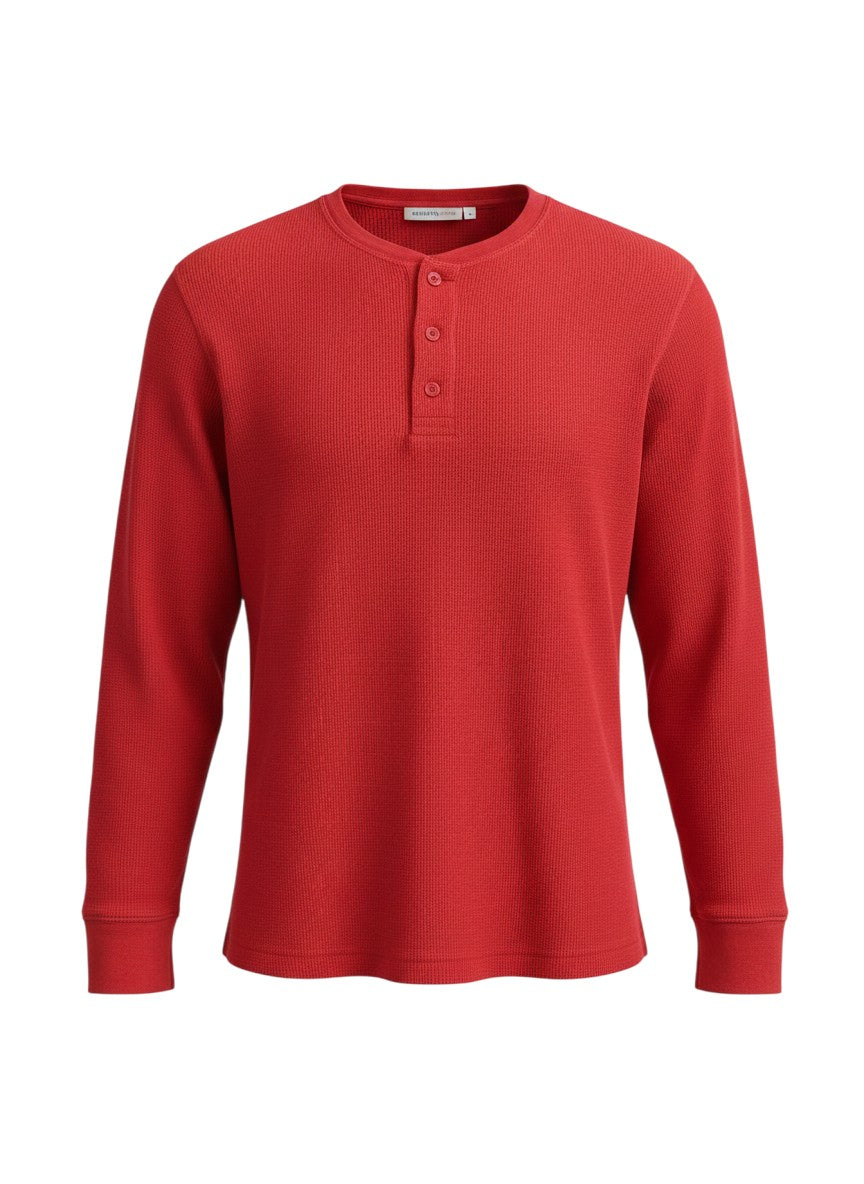 Polo manches longues Ralph Lauren  – orange – Taille XL