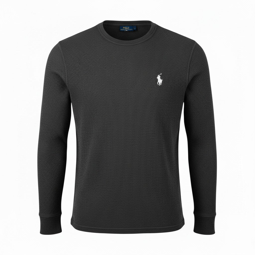 Pull  Ralph Lauren  – Col rond – gris – taille M