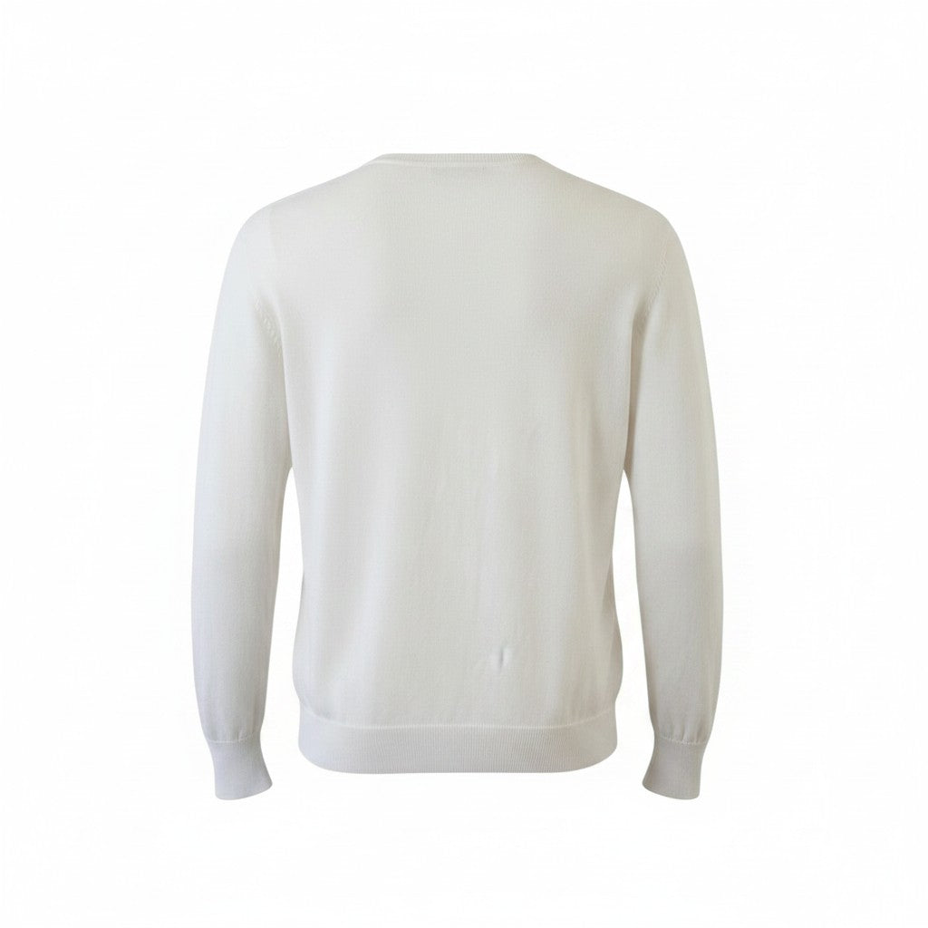Pull Ralph Lauren  – Col V – blanc – taille M