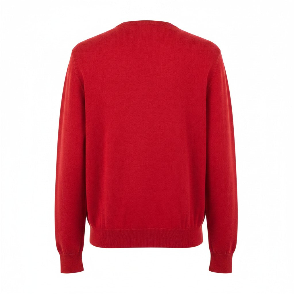 Pull  Ralph Lauren  – Col V – rouge –  Taille L