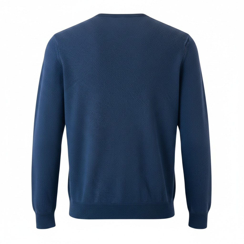 Pull Ralph Lauren  – Col rond – gris/bleu – taille S