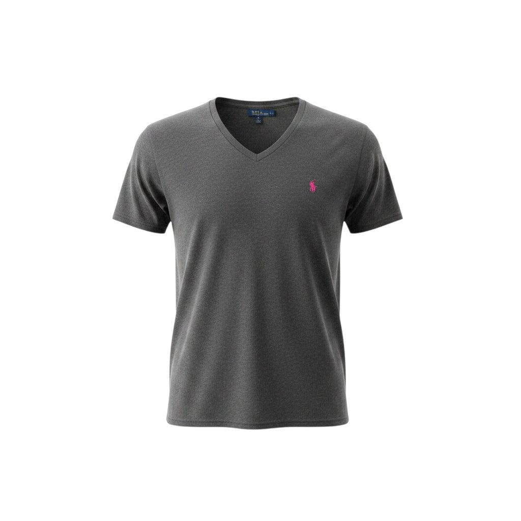 T-shirt Ralph Lauren léger – Col Rond – Gris – Taille XXL