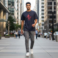 T-shirt Ralph Lauren – Col Rond – Bleu – Taille XXL
