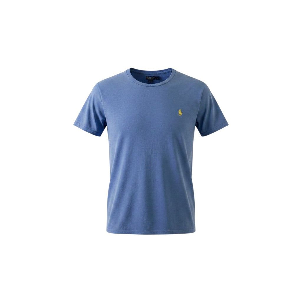 T-shirt Ralph Lauren – Col Rond – Bleu – Taille L