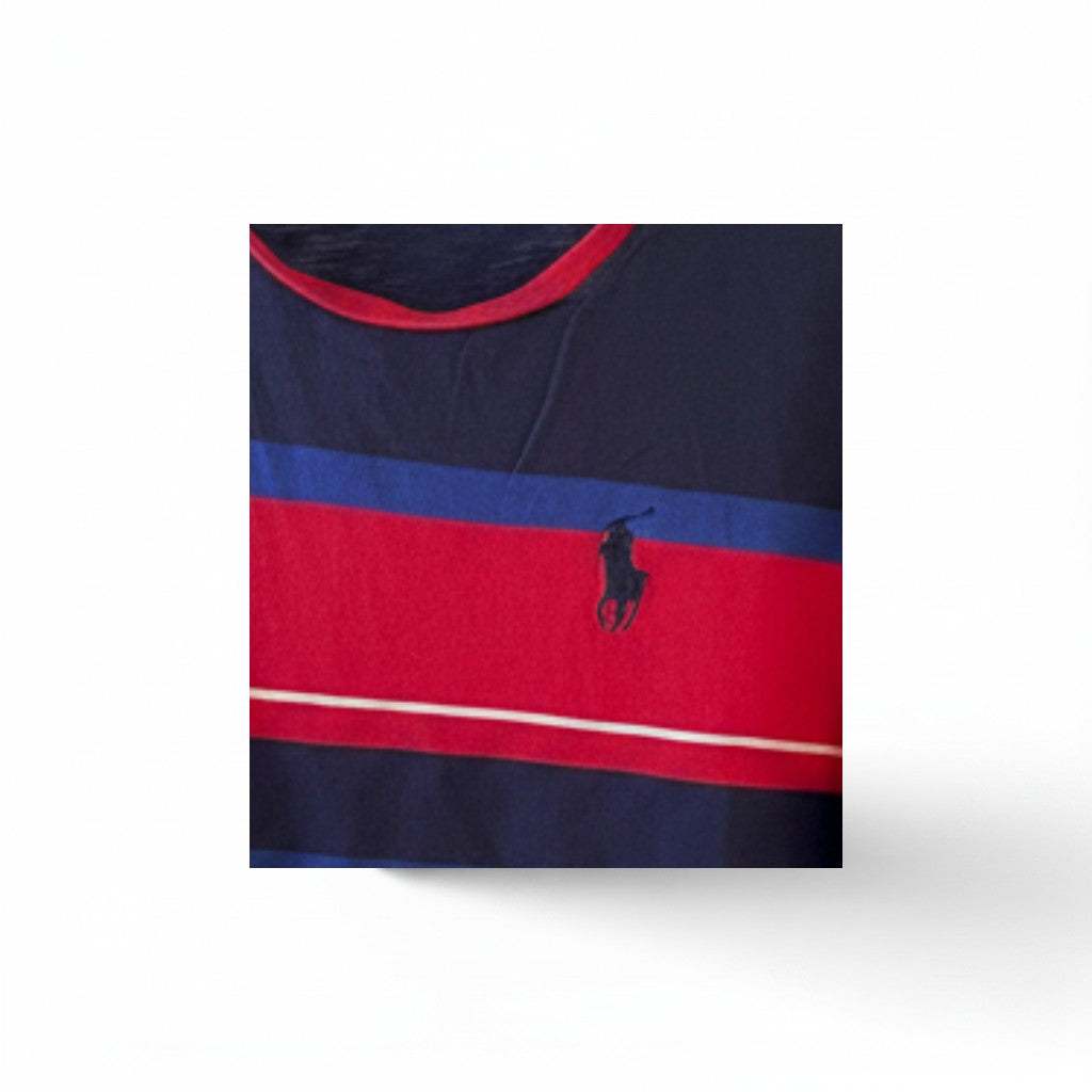 T-shirt Ralph Lauren Série Official Outfitter – Col Rond – Multicolore – Taille XXL