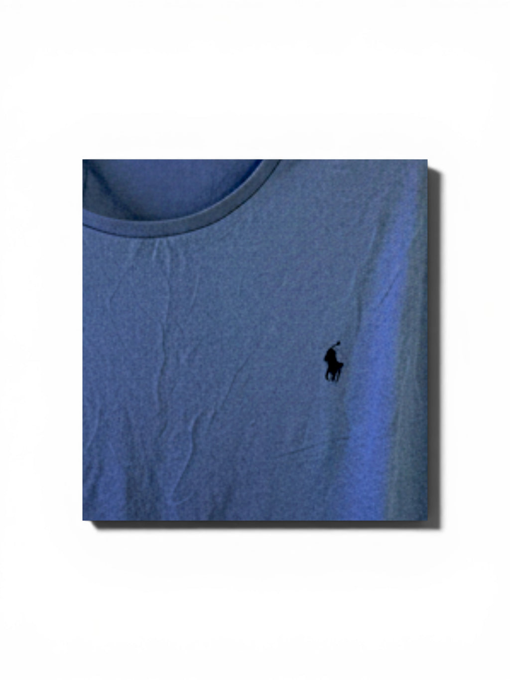 T-shirt Ralph Lauren – Col Rond – Bleu – Taille XXL