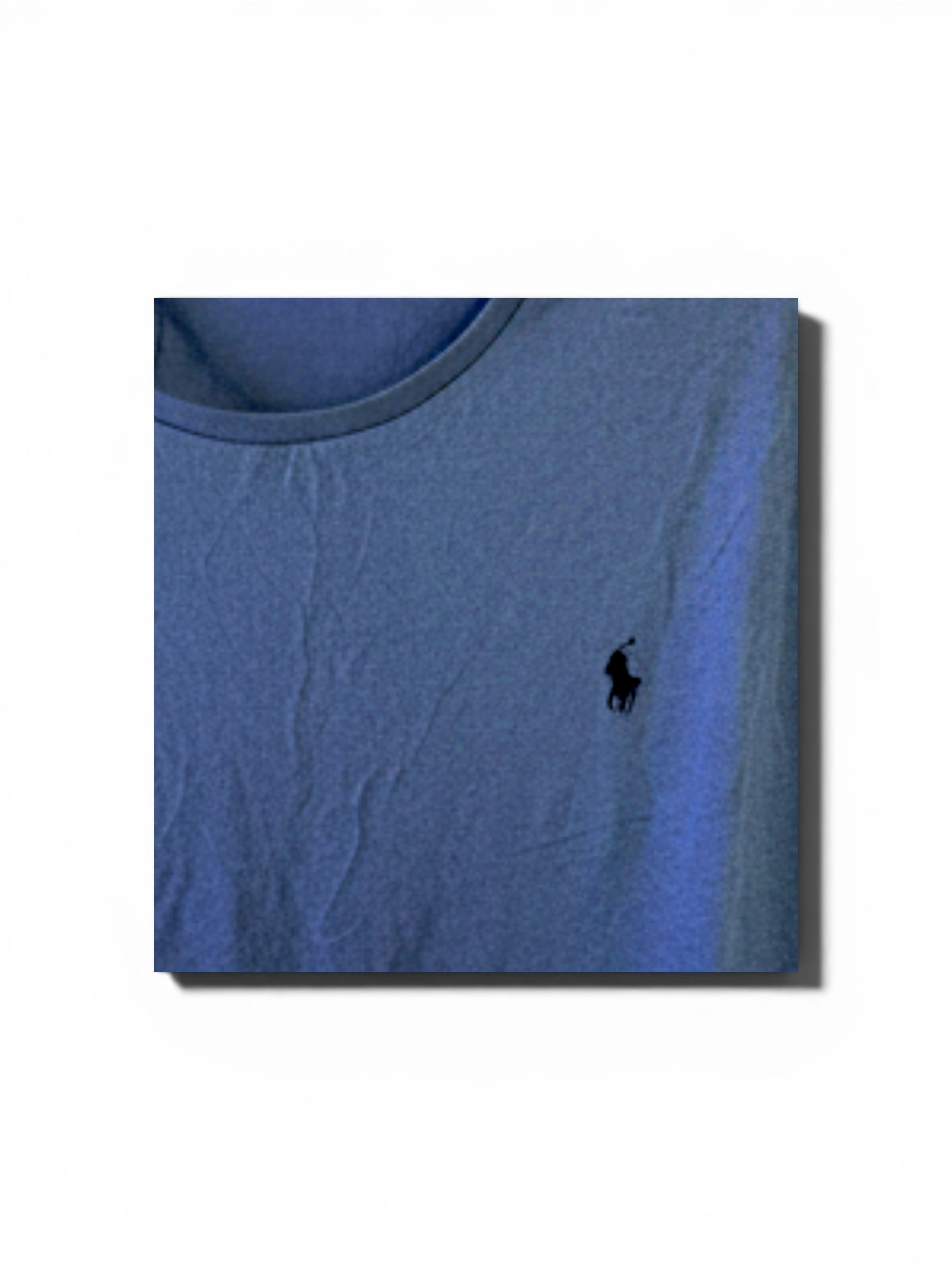 T-shirt Ralph Lauren – Col Rond – Bleu – Taille XXL