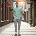 T-shirt Ralph Lauren – Col Rond – Turquoise – Taille M