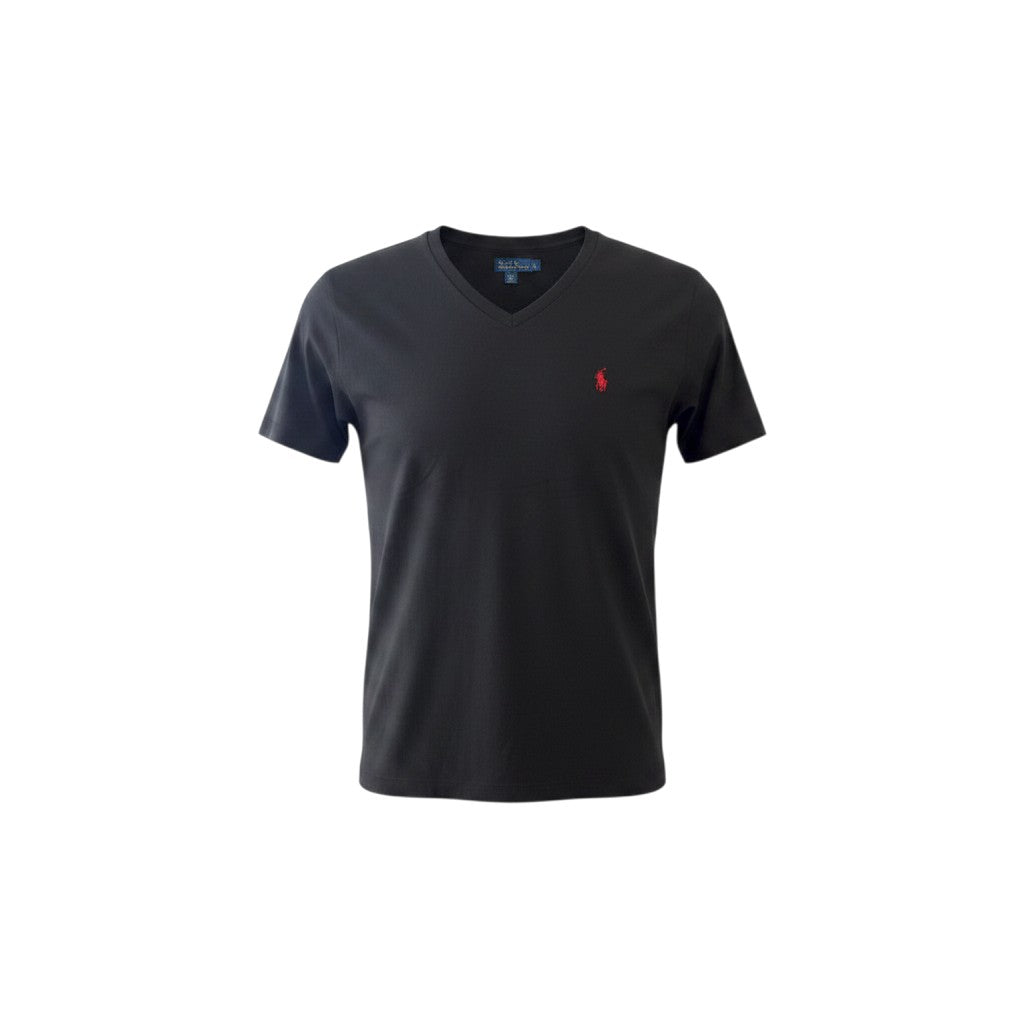 T-shirt Ralph Lauren – Col V – Noir – Taille S