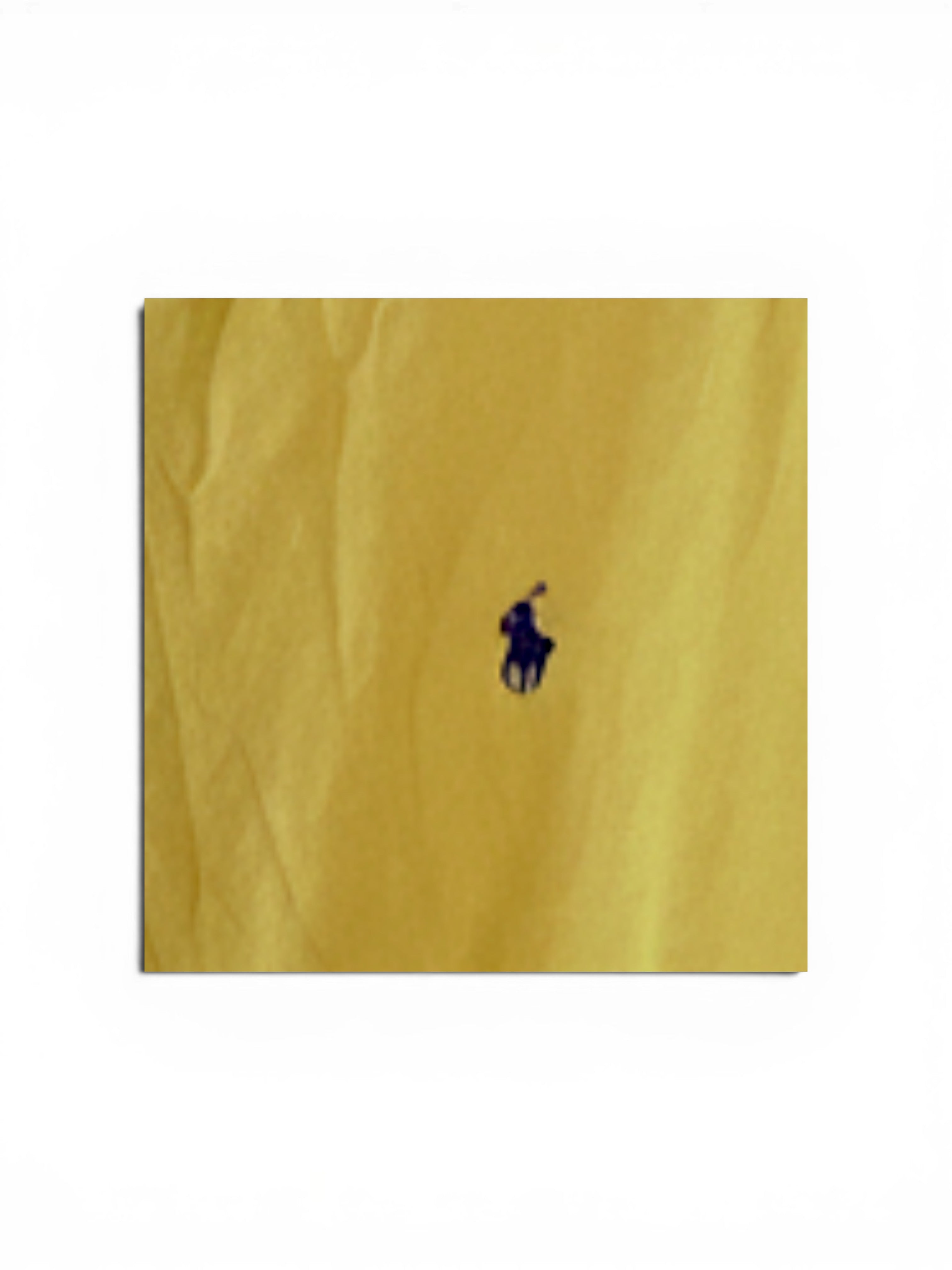 T-shirt Ralph Lauren – Col Rond – Jaune – Taille M