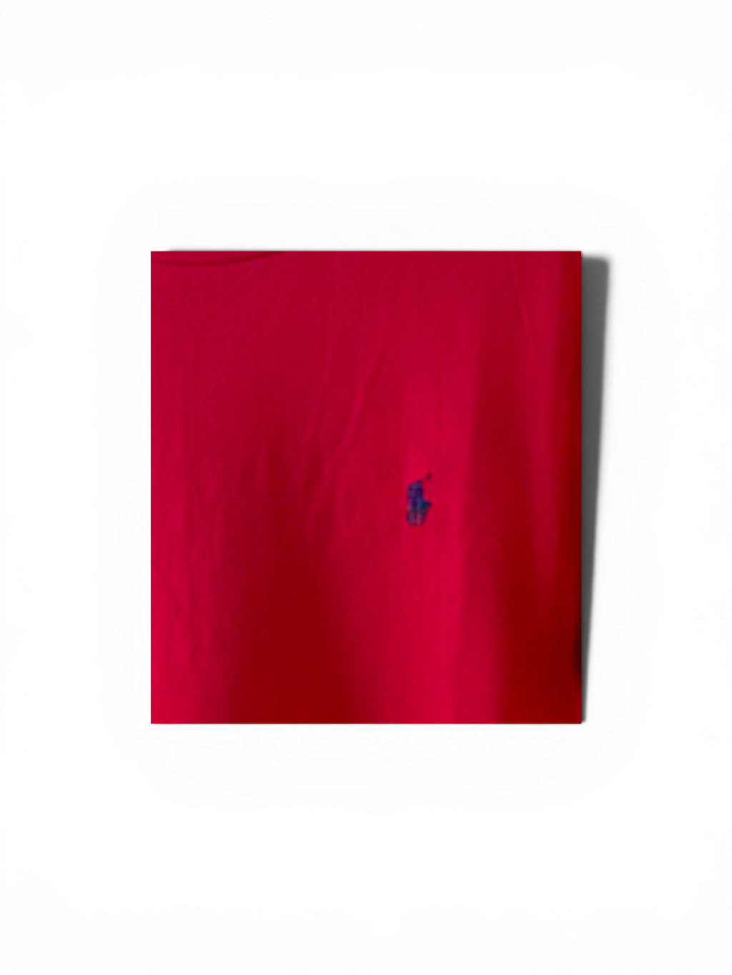 T-shirt Ralph Lauren – Col Rond – Rouge – Taille XL