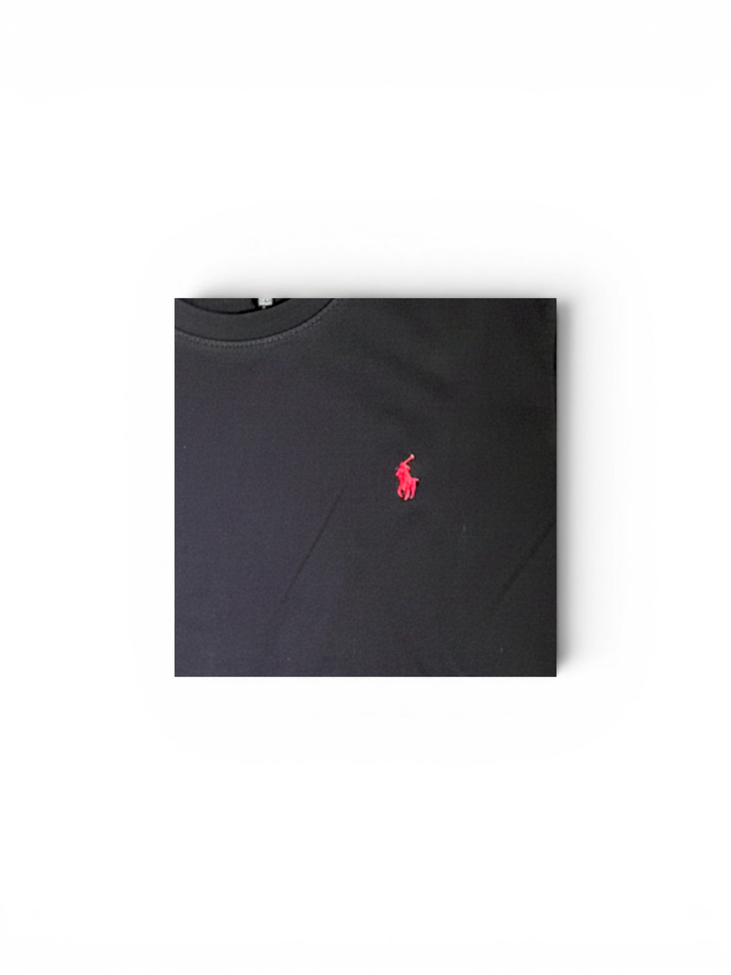 T-shirt Ralph Lauren  – Col rond – noir – Neuf