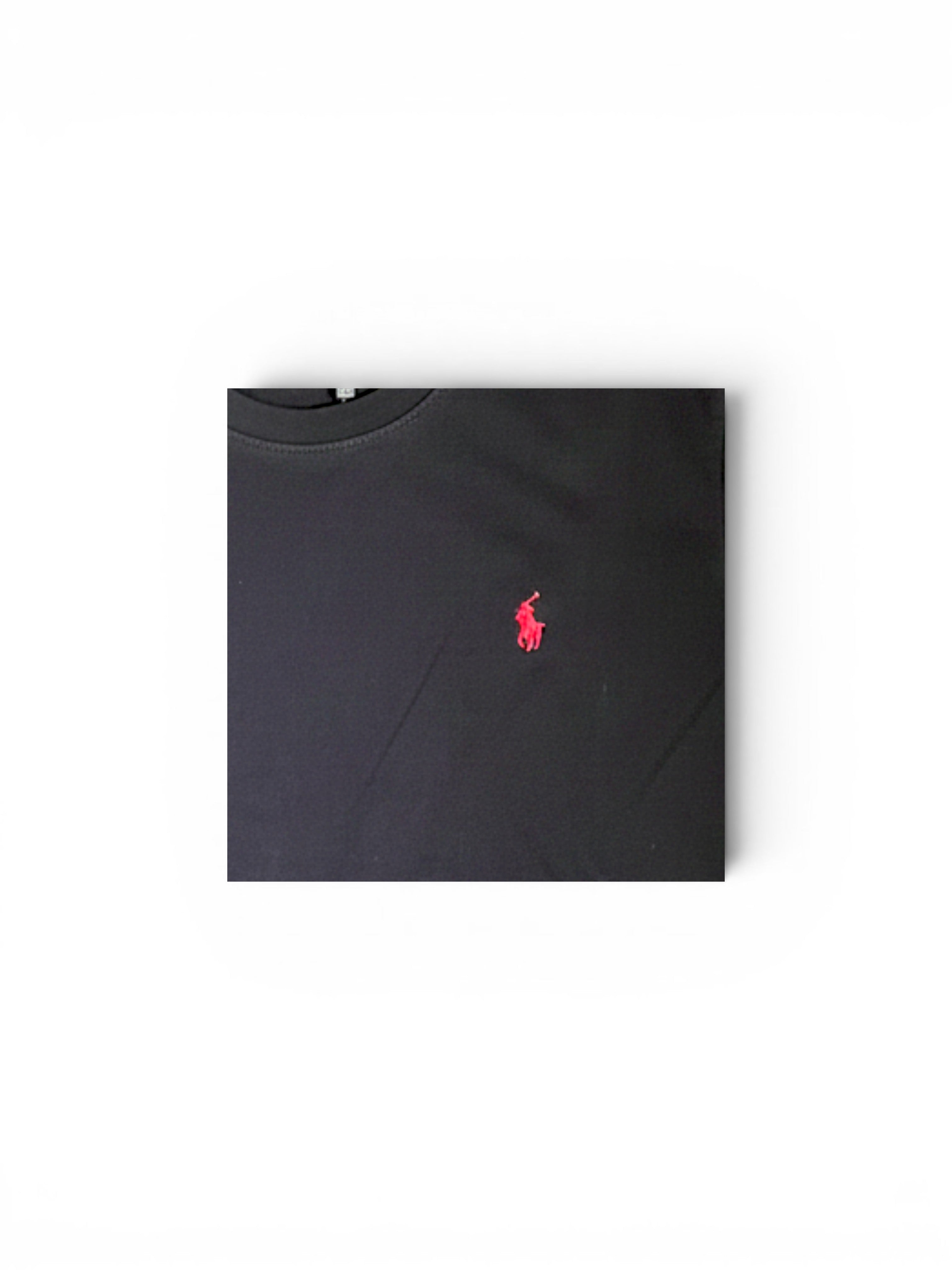 T-shirt Ralph Lauren  – Col rond – noir – Neuf