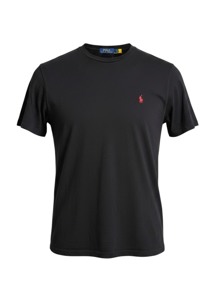 T-shirt Ralph Lauren  – Col rond – noir – Neuf