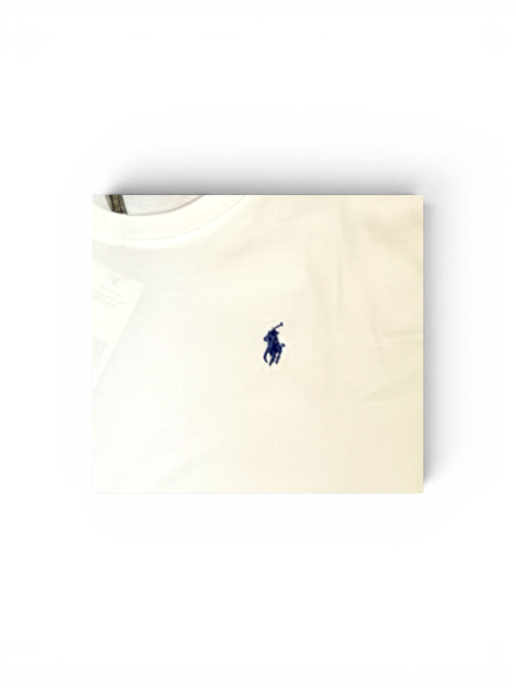 T-shirt Ralph Lauren  – Col rond – blanc – Neuf