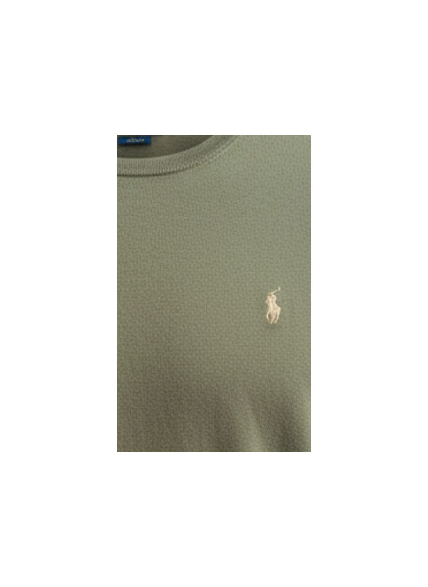 Pull Ralph Lauren  – Col rond – vert olive – taille L