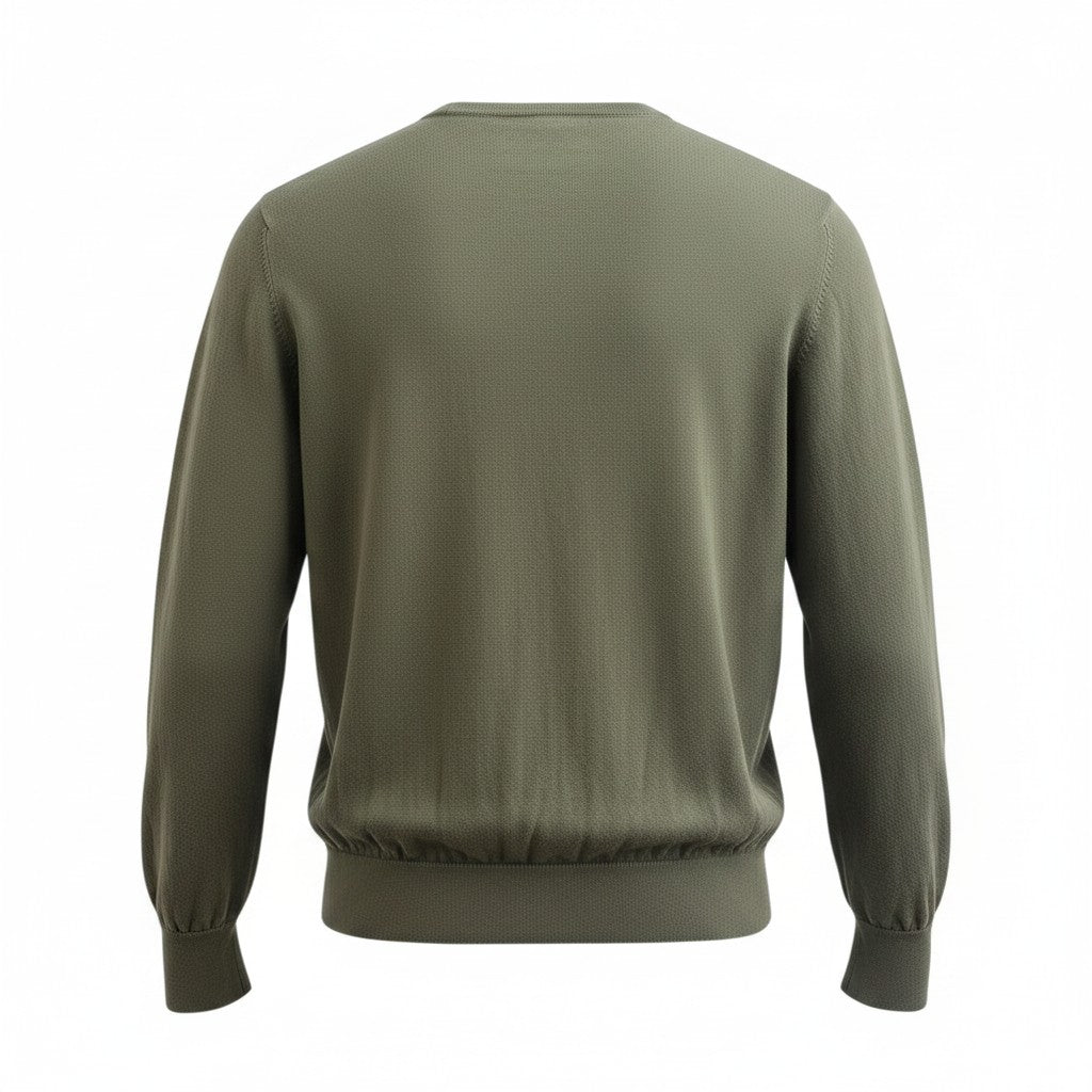 Pull Ralph Lauren  – Col rond – vert olive – taille L