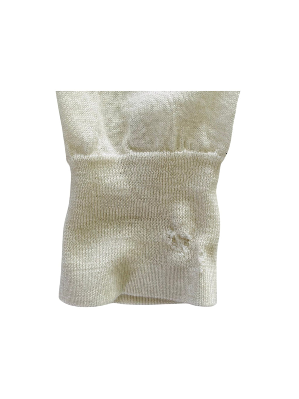 Pull Ralph Lauren  – Col V – blanc – taille L