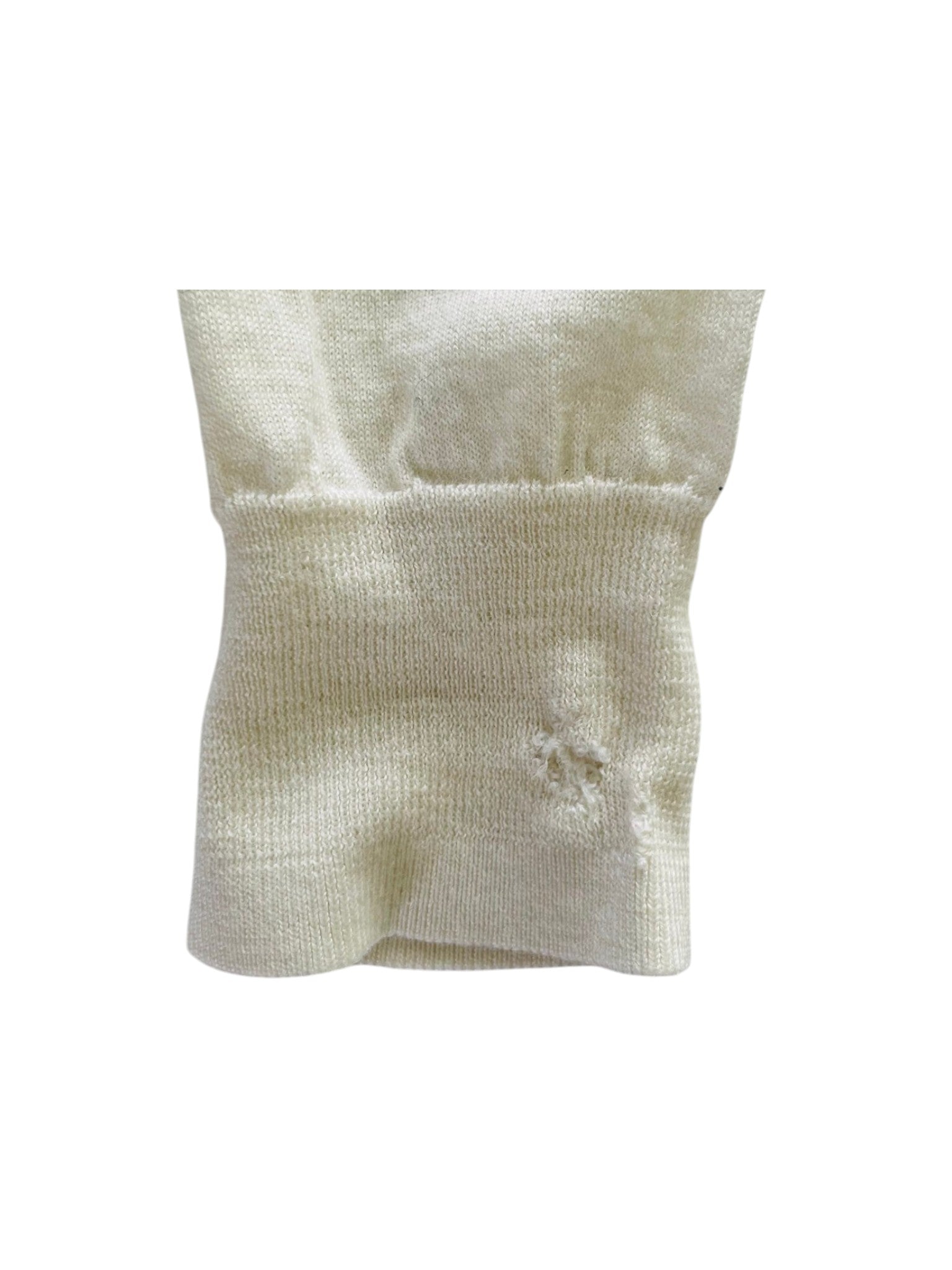 Pull Ralph Lauren  – Col V – blanc – taille L