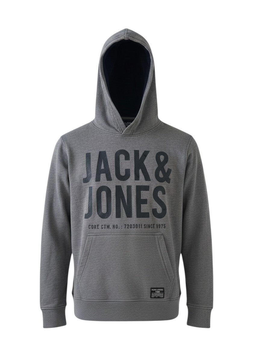 Sweat à Capuche Jack&Jones – gris – taille L
