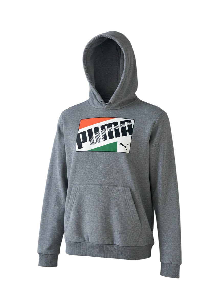 Sweat à Capuche Puma – gris – taille M
