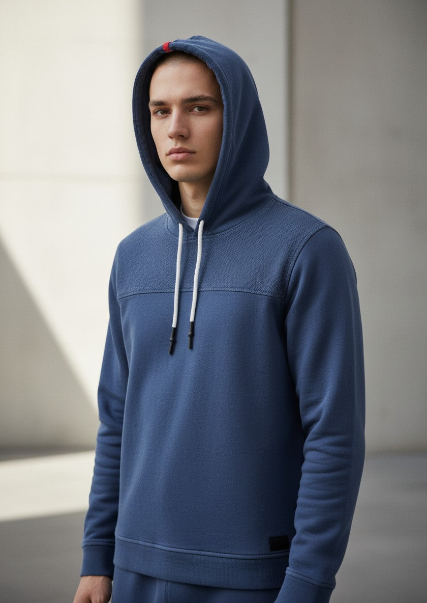 Sweat à Capuche Adidas – marine – taille M