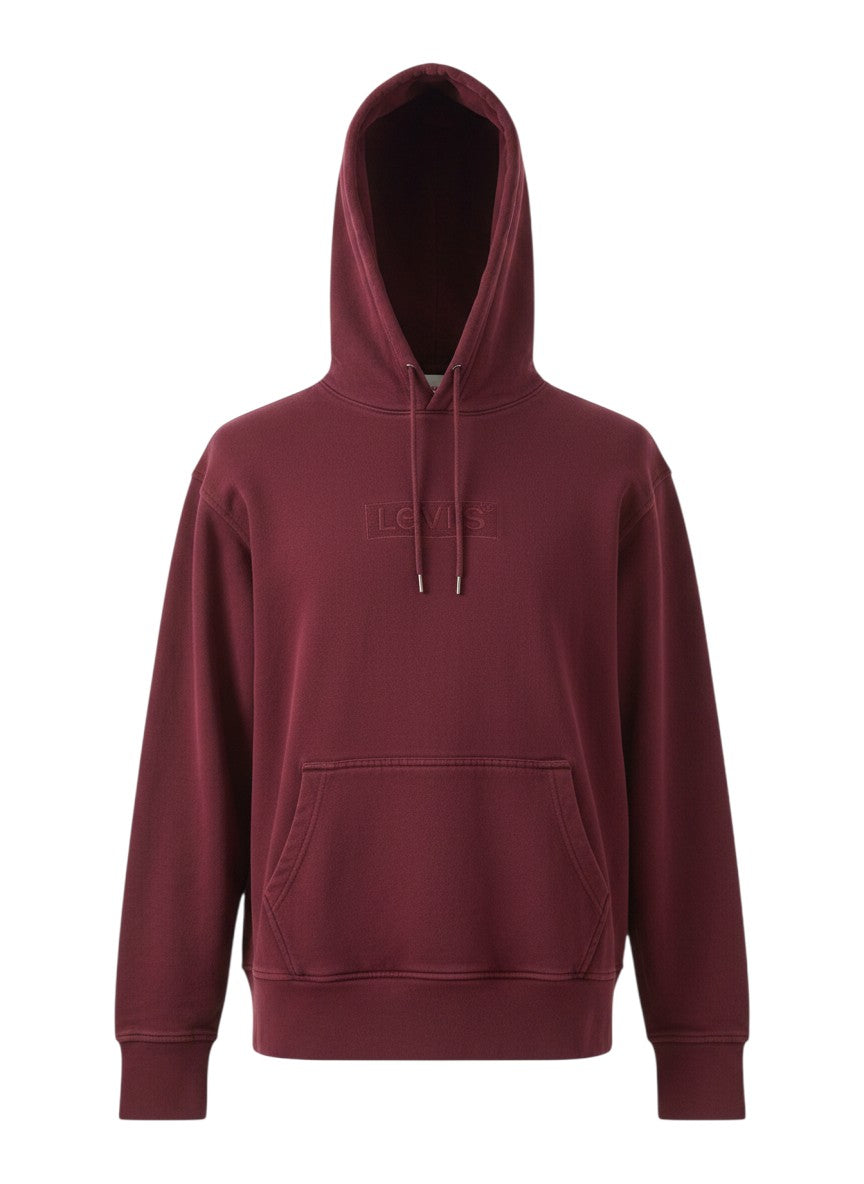 Sweat à Capuche Levis – bordeau – taille S