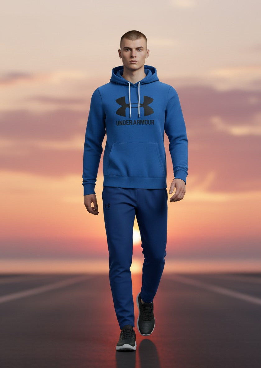 Sweat à Capuche Under Armour – bleu – taille M