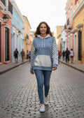Sweat à Capuche Vans – turquoise – taille M