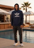 Sweat à Capuche Adidas – marine – taille L