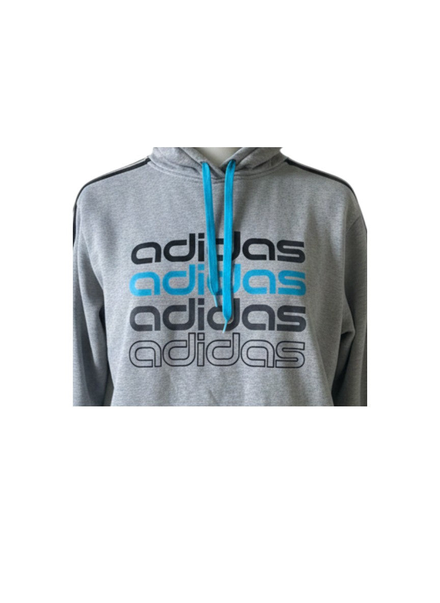 Sweat à Capuche Adidas – gris – taille L