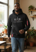 Sweat à Capuche Alpha Industries – noir – taille S