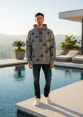 Sweat à Capuche Adidas – gris – taille M