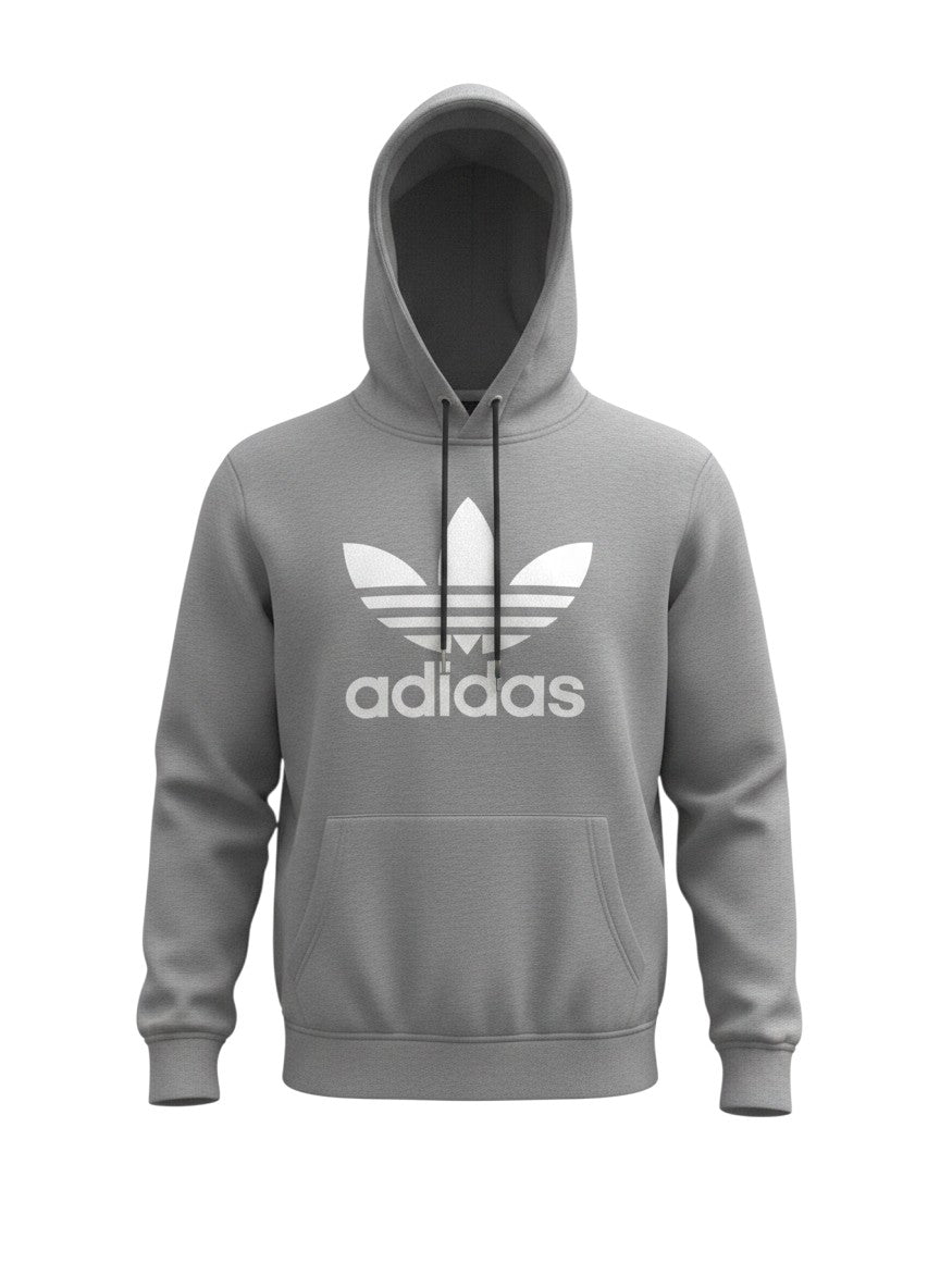 Sweat à Capuche Adidas – gris – taille L