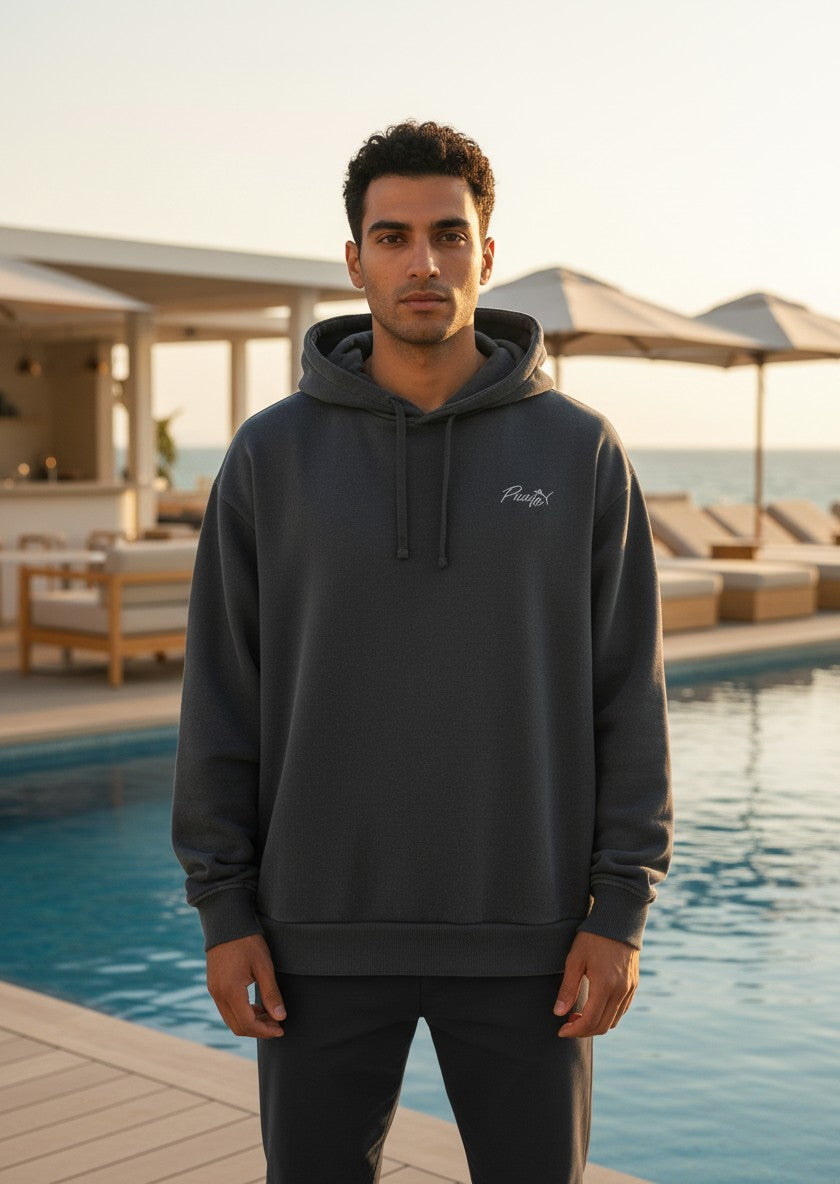 Sweat à Capuche PUMA – gris – taille L