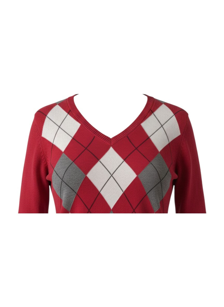 Pull IZOD – rouge – taille XL