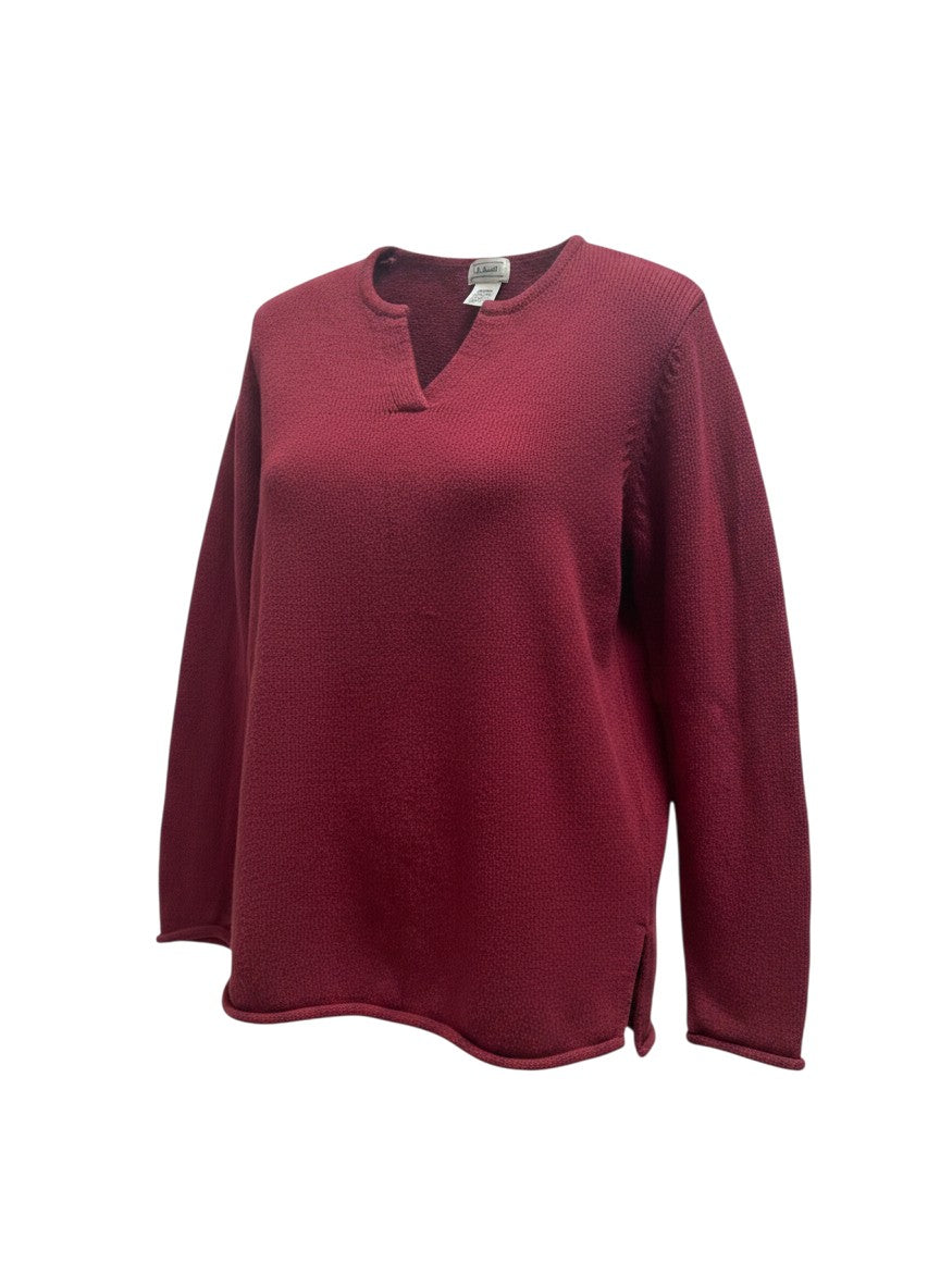 Pull L.L.Bean – bordeau – taille M