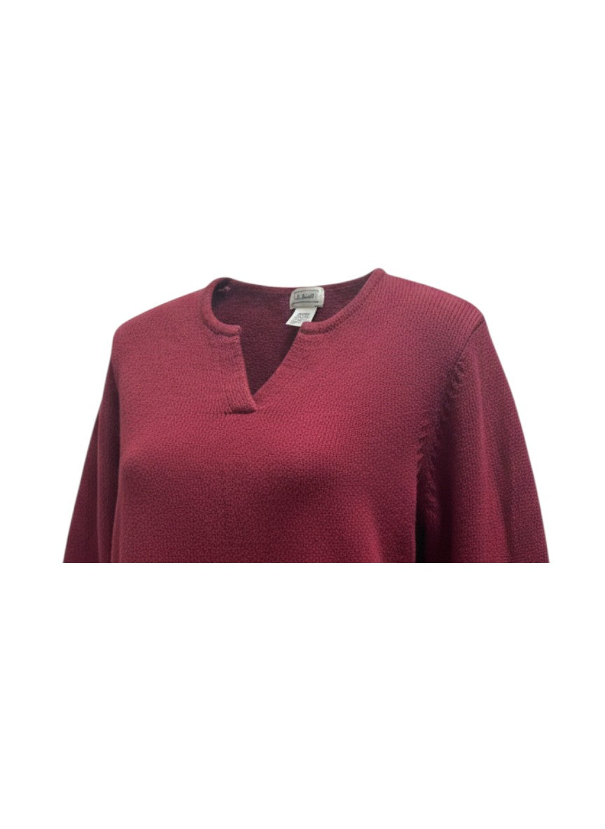 Pull L.L.Bean – bordeau – taille M