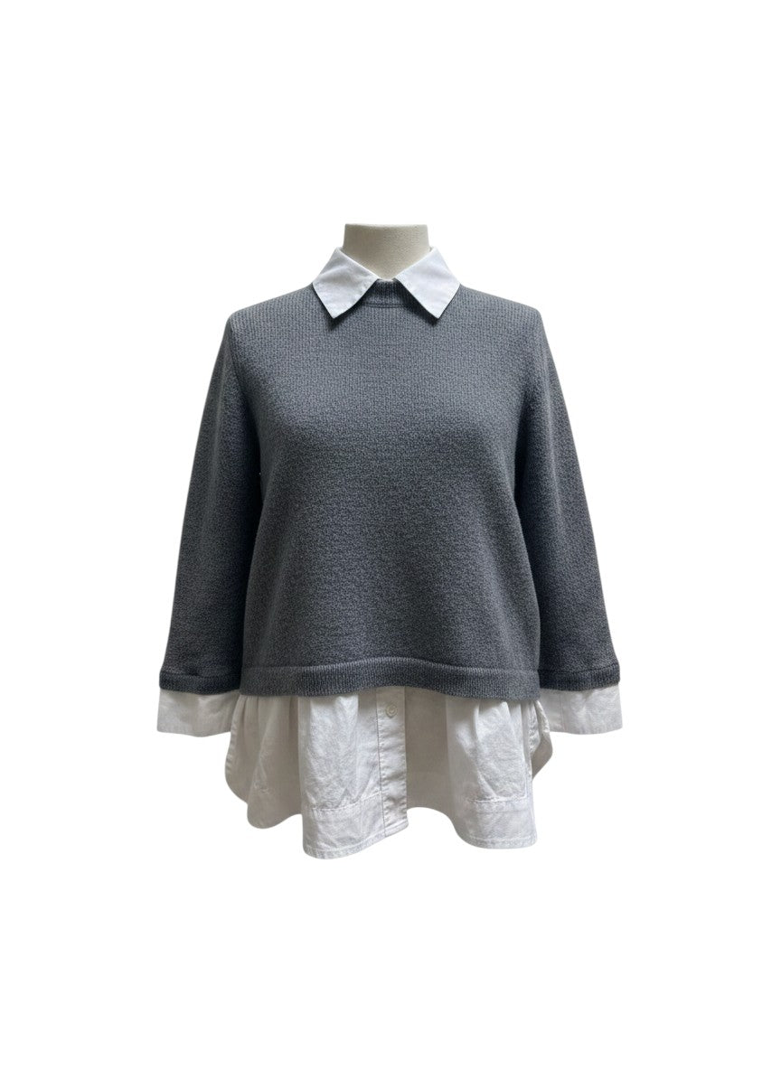 Pull BROOKS BROTHERS – gris – taille S