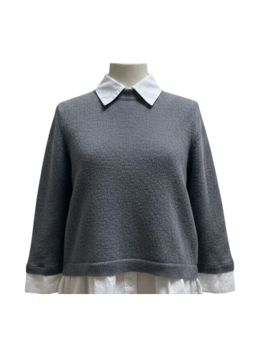 Pull BROOKS BROTHERS – gris – taille S