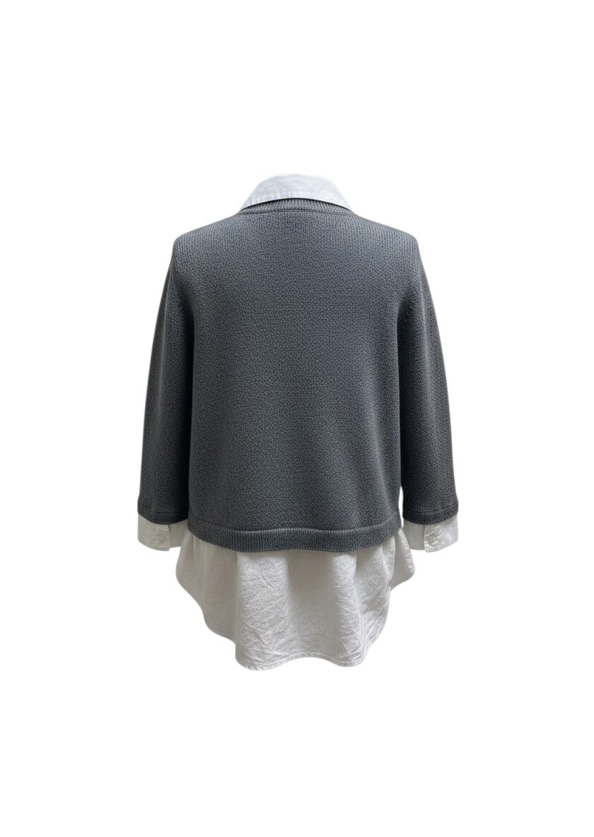 Pull BROOKS BROTHERS – gris – taille S