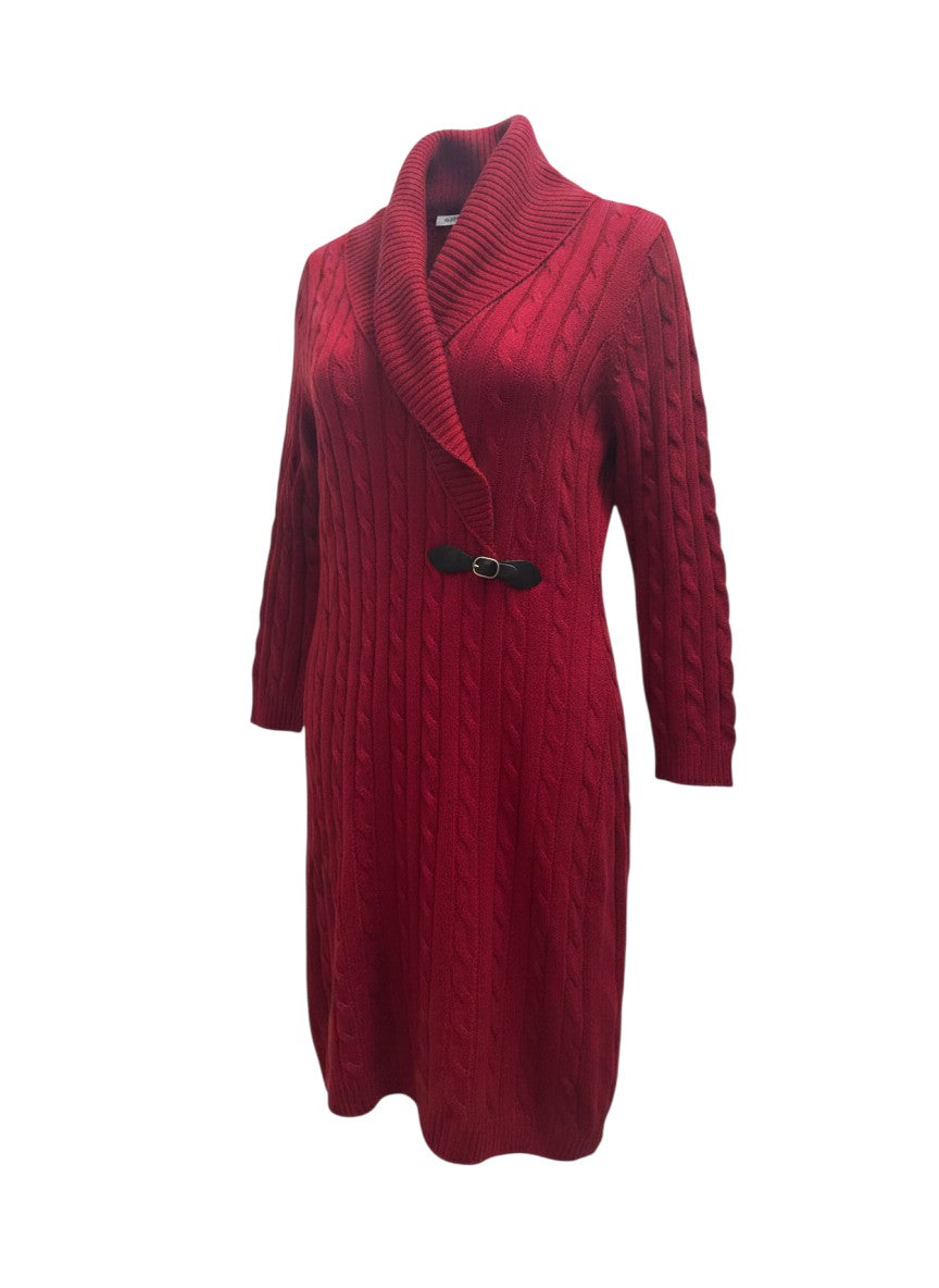 Robe Pull Calvin Klein – rouge – taille XL