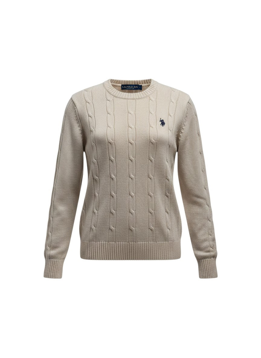 Pull US POLO – blanc – taille M