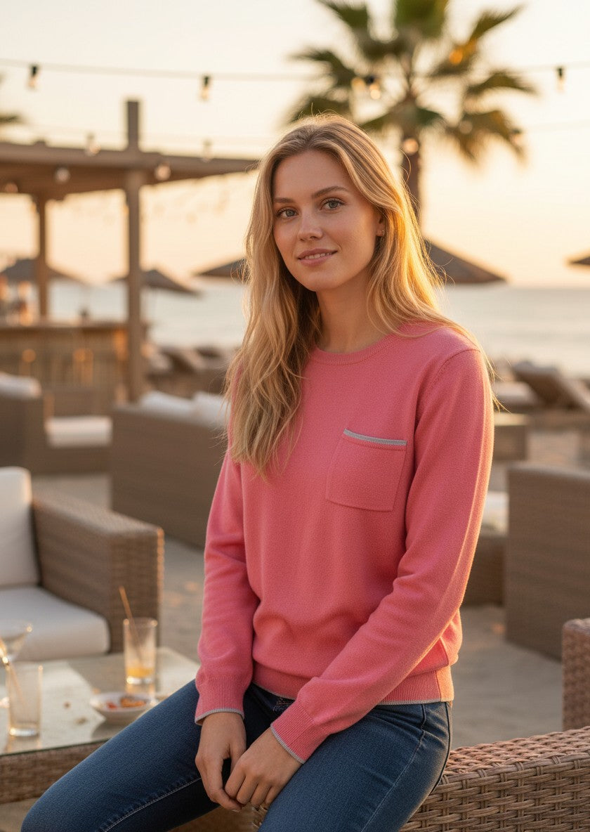 Pull GAP – rose – taille L