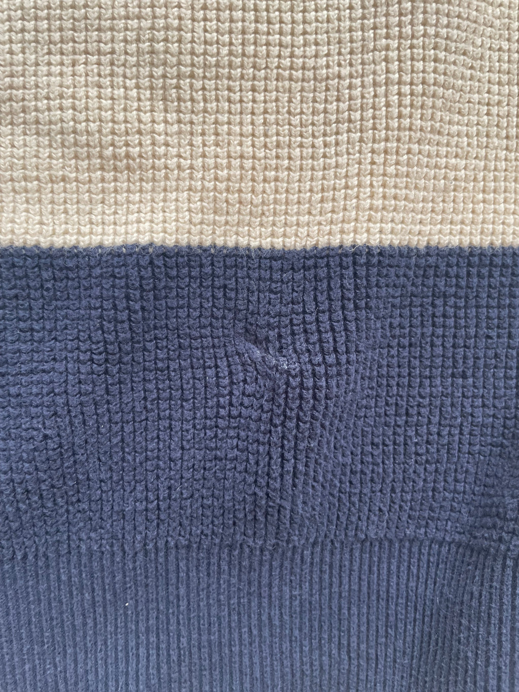 Pull CHAPS – bleu/blanc – taille XL