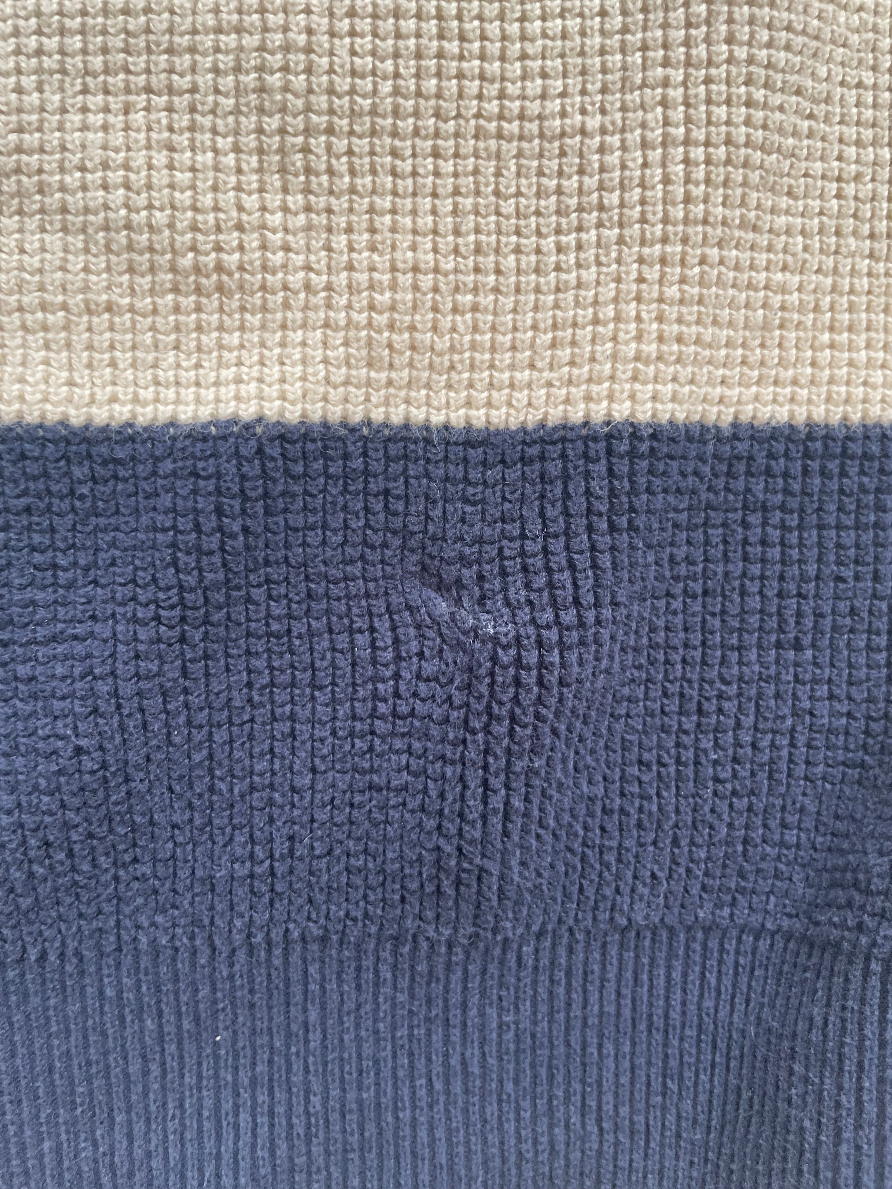 Pull CHAPS – bleu/blanc – taille XL