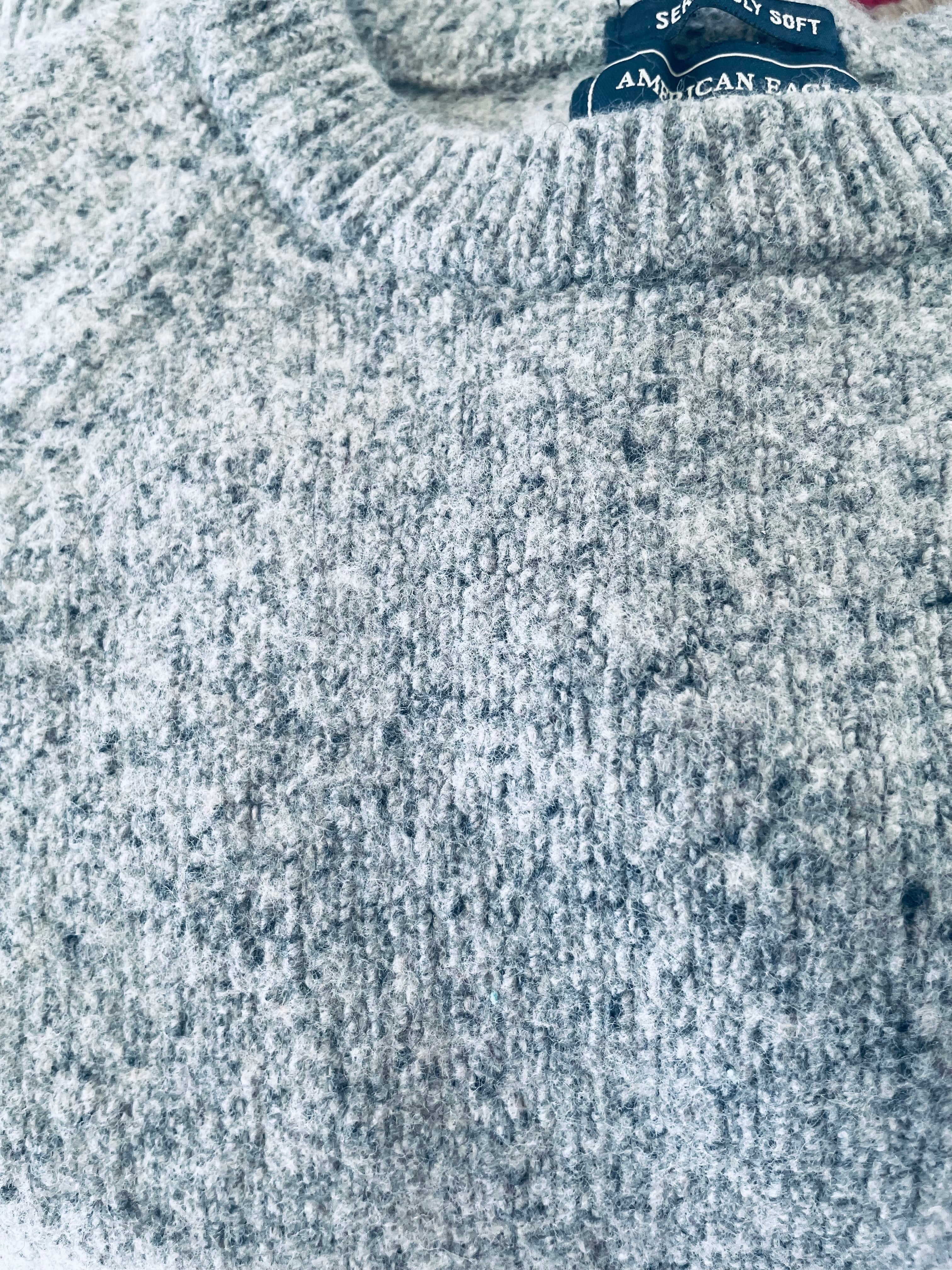 Pull American eagle – gris clair – taille L