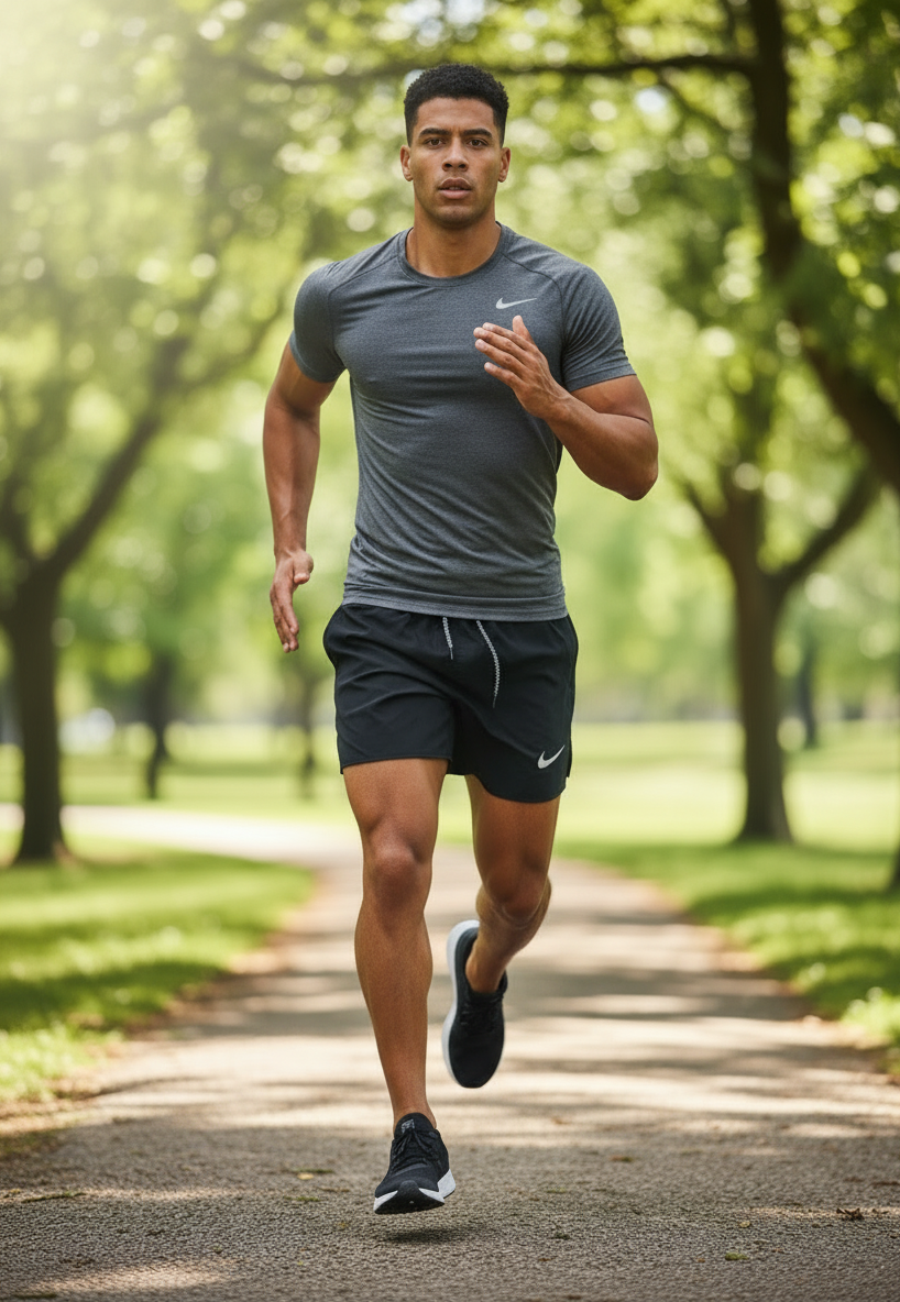 Short NIKE running – noir – taille L